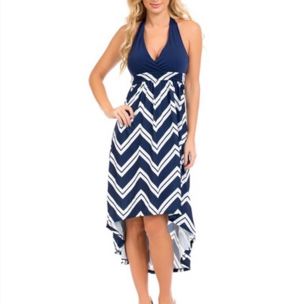 Women’s Navy White Dress NWT